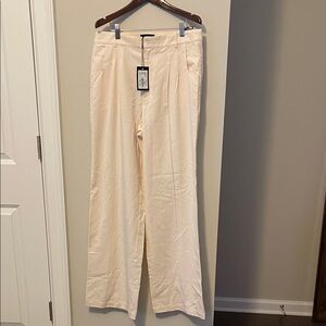 PAIGE Light Cream Trousers